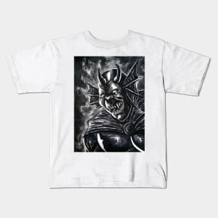 Etrigan "Gone Gone The Form O' Man" portrait (original) Kids T-Shirt